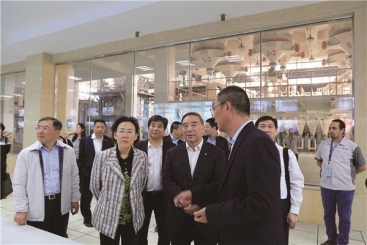国资委副主任黄丹华到w88优德官网手机版埃及公司调研